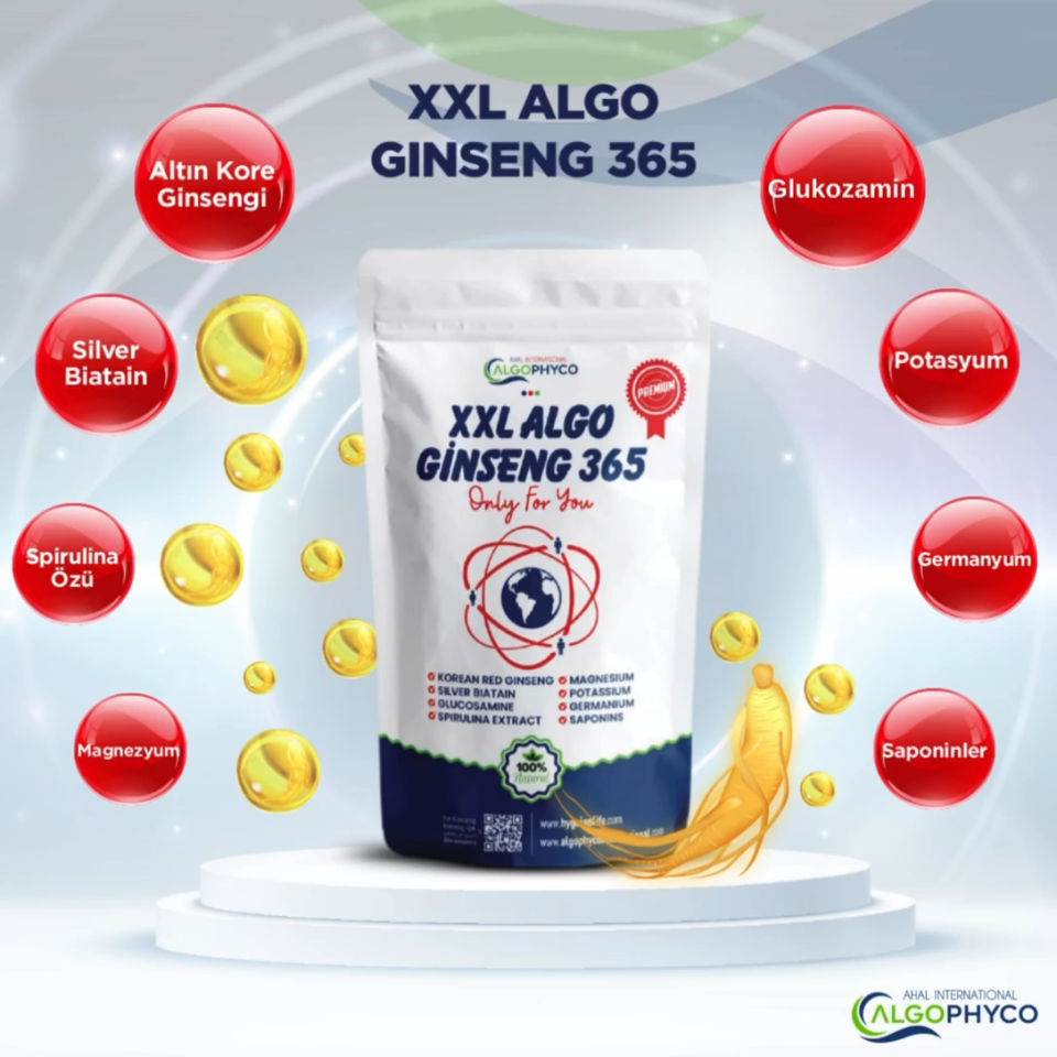 AlgoPhyco Xxl Algo Ginseng 365 Patch 25 Adet Bant